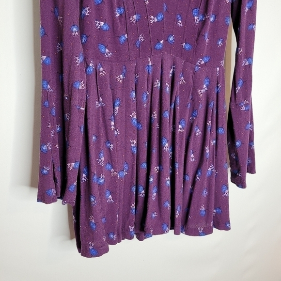 🎉💕HP💕🎉 Free People Purple Mini Dress - Picture 7 of 14